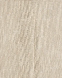Beige Cotton Midi Dress