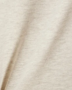 Beige Cut Away Sweatshirt