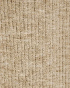 Beige Flared Trousers