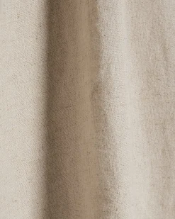 Beige Linen Blend Short Sleeve T-Shirt