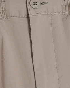Beige Loose Fit Trousers