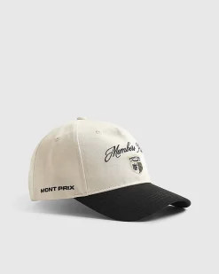 Beige Members Prive Badged Cap