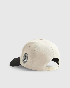 Beige Members Prive Badged Cap