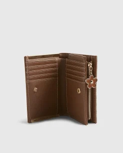 Beige Monogram Foldout Purse