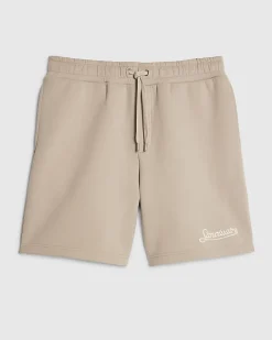 Beige Premium Regular Fit Sanctuaire Shorts
