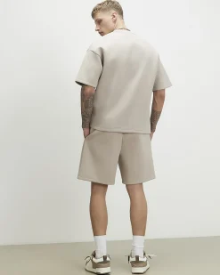 Beige Premium Regular Fit Sanctuaire Shorts