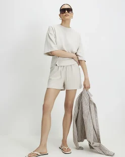 Beige Premium Shorts