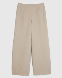 Beige RI Studio Bubble Leg Hareem Trousers