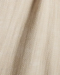 Beige Wide Leg Trousers