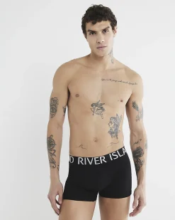 Black 10 Pack Multi Metallic RI Logo Boxers