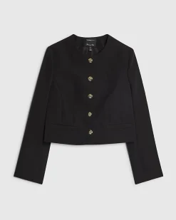 Black Button Jacket