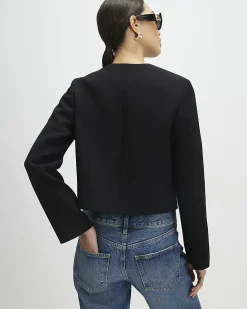 Black Button Jacket