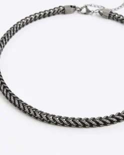 Black Chunky Chain Necklace