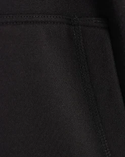 Black Essential Regular Fit Hoodie