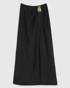 Black Gold Hardware Maxi Sarong