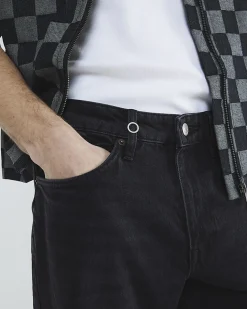Black Loose Fit Jeans