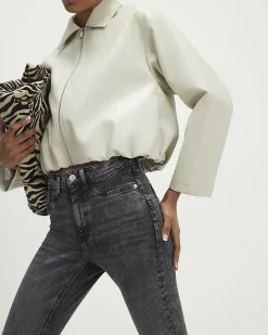 Black Mid Rise Sculpt Skinny Jeans