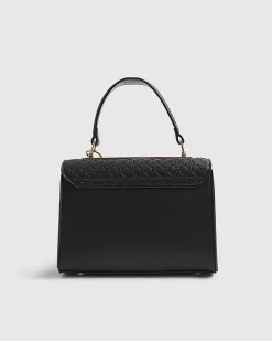 Black Mini Cross Body Tote Bag
