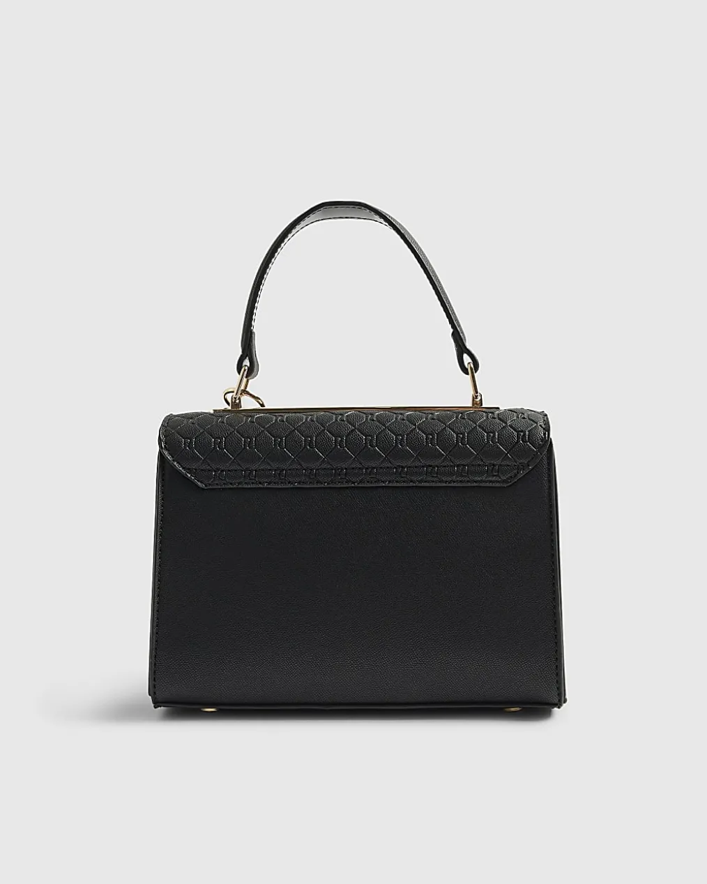 Black Mini Cross Body Tote Bag