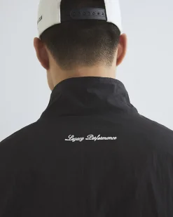Black Motorcross Funnel Track Jacket