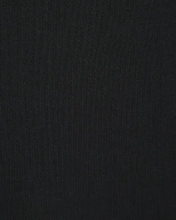 Black Muscle Fit Cotton Blend Stretch T-Shirt