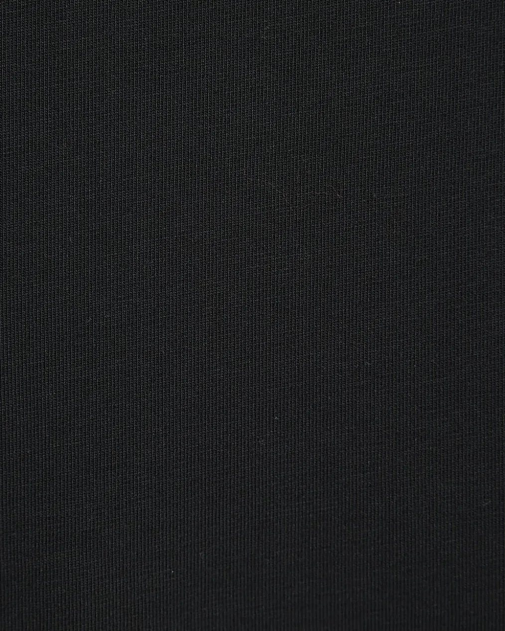 Black Muscle Fit Cotton Blend Stretch T-Shirt