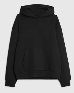 Black Oversized Fit Hoodie