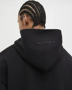 Black Oversized Fit Hoodie