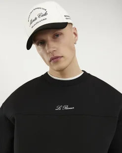 Black Oversized Premium Sweatshirt