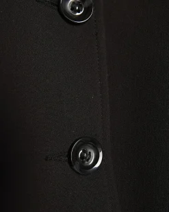 Black Pocket Detail Bomber Jacket
