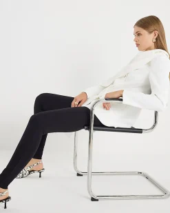 Black Ponte Leggings