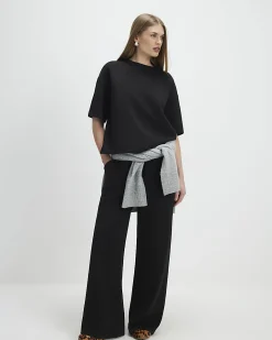 Black Premium Boxy T-Shirt