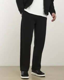 Black Premium Regular Fit Joggers