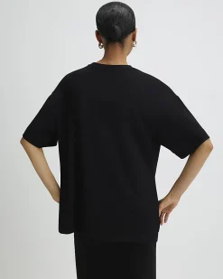 Black Premium Short Sleeve Oversized T-shirt