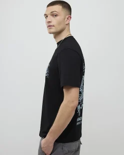 Black Regular Fit Kanazawa Snake T-Shirt