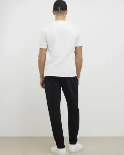 Black Regular Fit Premium Joggers