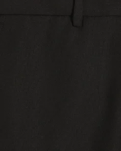 Black Regular Fit with Linen Shorts