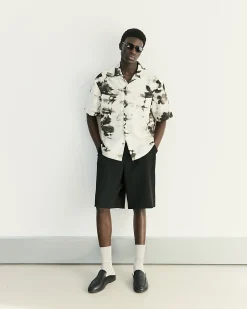 Black RI Studio Floral Shirt