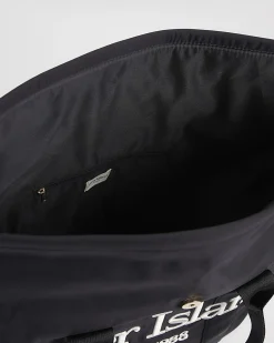 Black Roll Top Holdall Bag