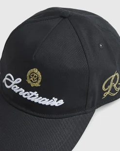 Black Sanctuaire Crest Cap