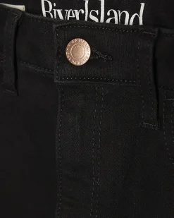 Black Skinny Capri Jeans