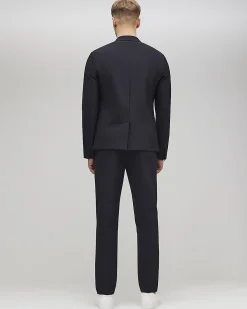 Black Skinny Comfort Stretch Suit Trousers