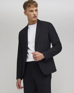 Black Skinny Fit Comfort Stretch Suit Jacket