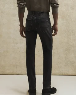 Black Skinny Fit Stretch Jeans