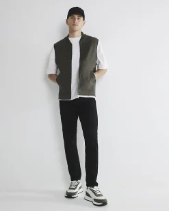 Black Skinny Fit Stretch Jeans