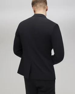 Black Skinny Fit Stretch Suit Jacket