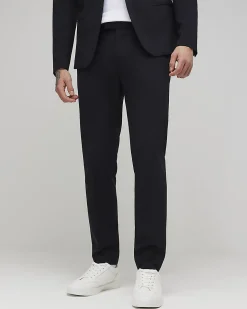 Black Skinny Fit Suit Trousers