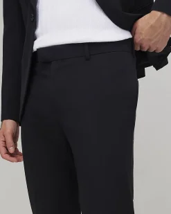 Black Skinny Fit Suit Trousers