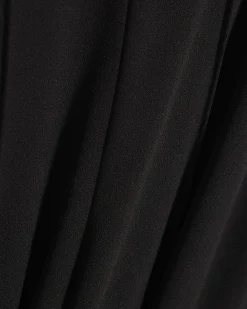 Black Sleeveless Bandeau Jumpsuit