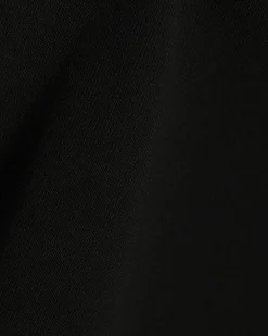 Black Sleeveless Cotton Tank Top